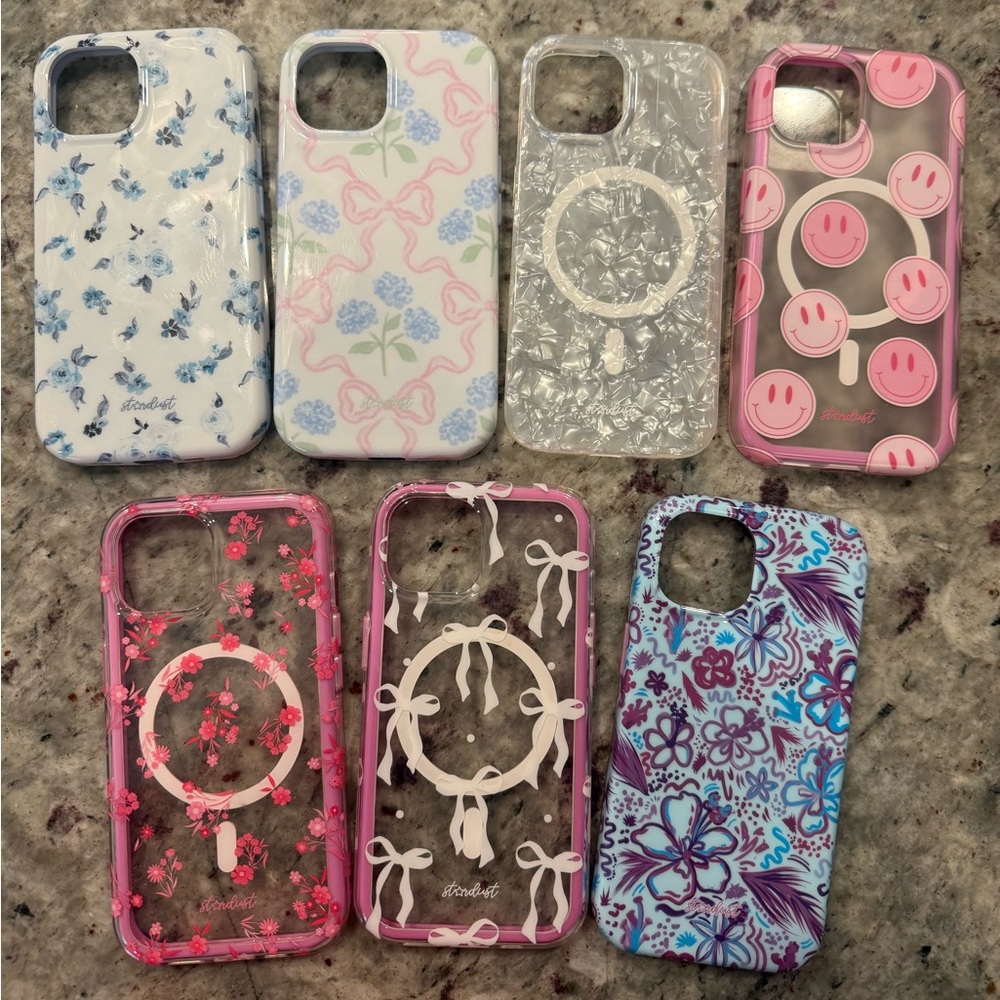 Stardust by Allie iPhone 15 Case Bundle